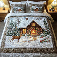 Cozy Cabin Quilted Bedding Set