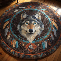 Alpha Spirit Quilted Round Mat