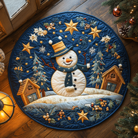 Arctic Antics Quilted Round Mat