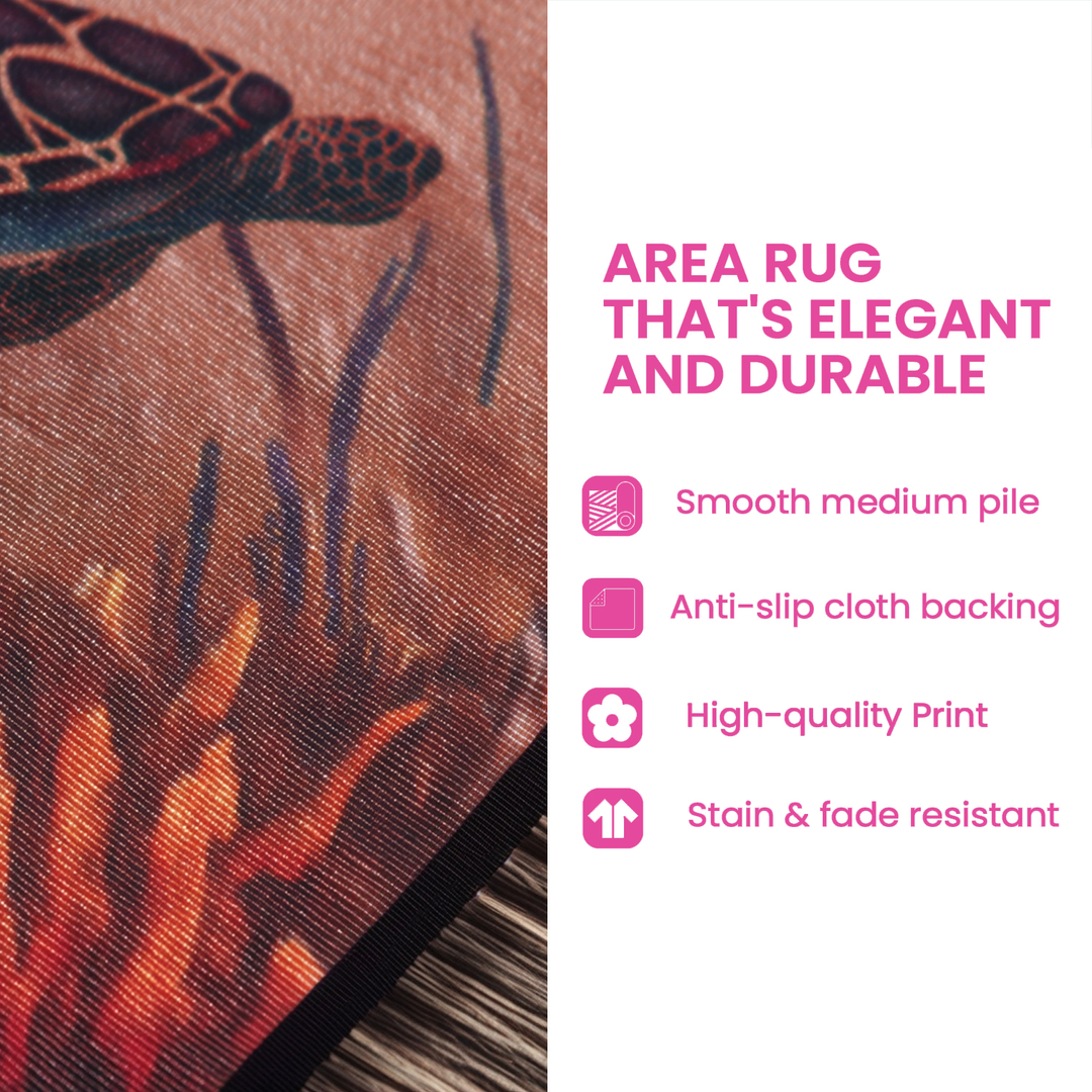 Mystic Hearth Quilted Area Rug