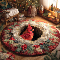 Berry Haven Quilted Round Mat