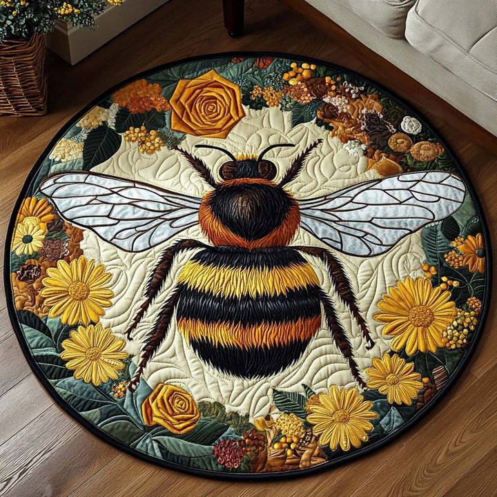 Blossom Sovereign Quilted Round Mat