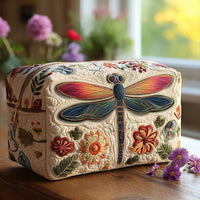 Breeze Catcher Quilted Cosmetic Bag
