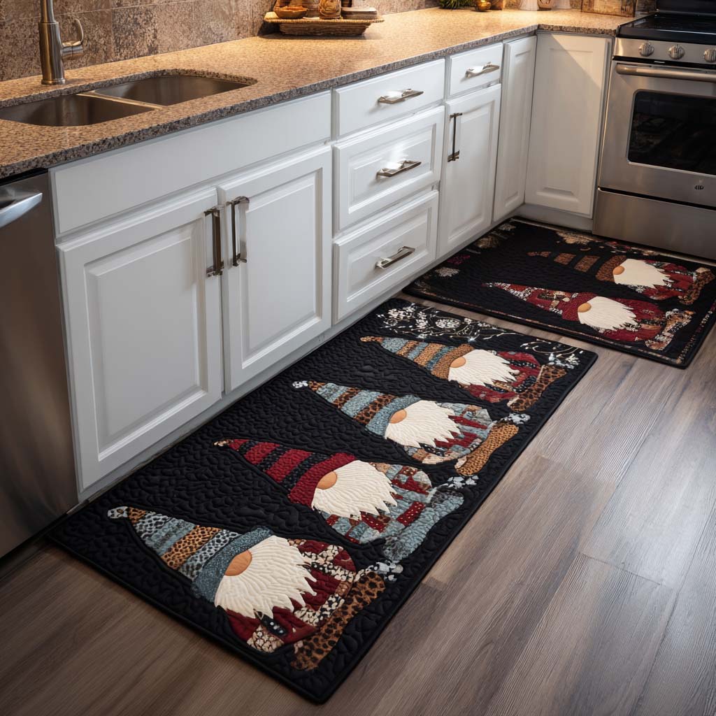 Carol Singing Kitchen Rug Set