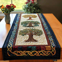 CelticTreeQuiltedTableRunnerNCU0NT3010 Quilted Table Runner