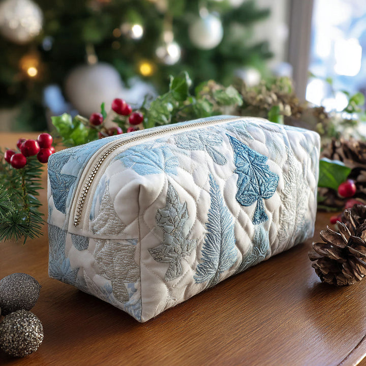 Cheerful Eve Quilted Cosmetic Bag
