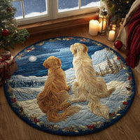 Christmas Companions Collection Quilted Round Mat