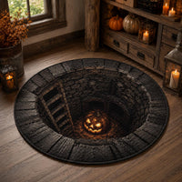 Crypt Well Quilted Round Mat