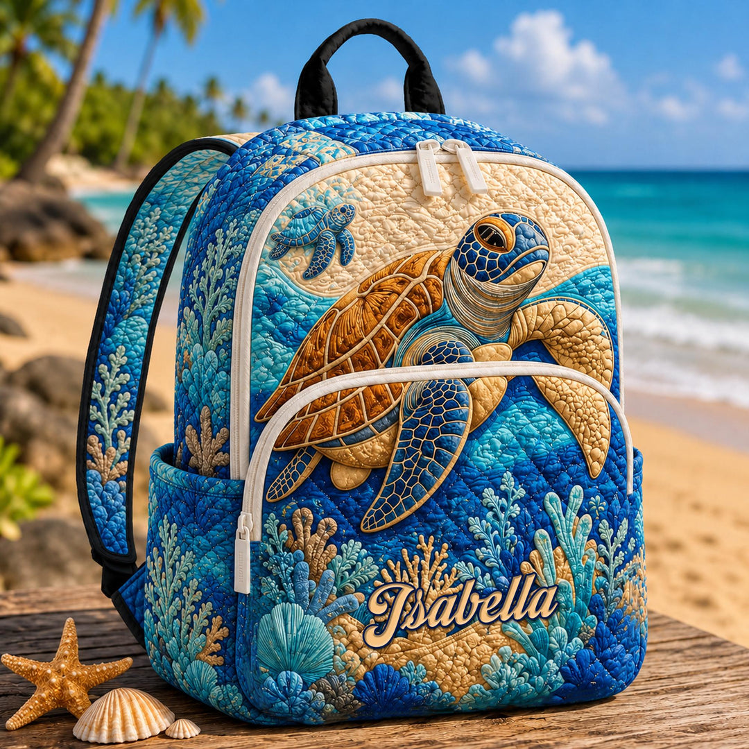 Ocean Turtle TP25 Quilted Backpack
