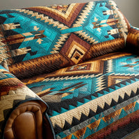 Desert Ridge Quilted Sofa Cover