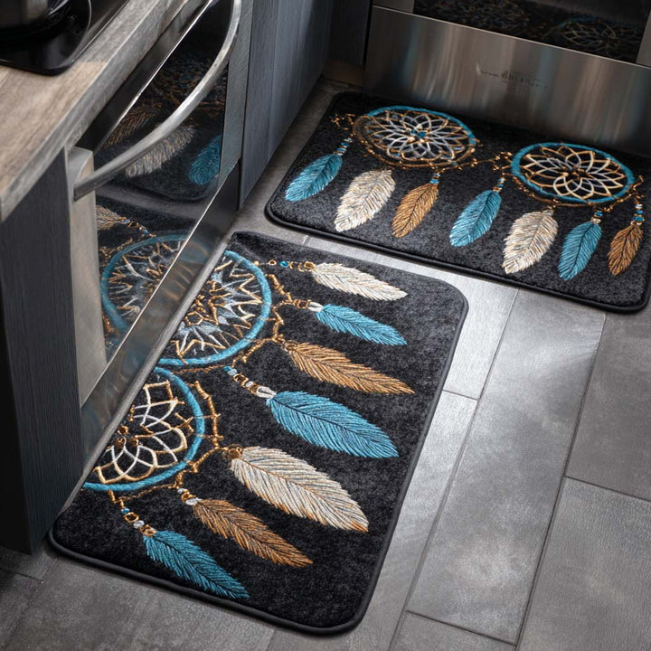 Dreamcatcher Sky Kitchen Rug Set