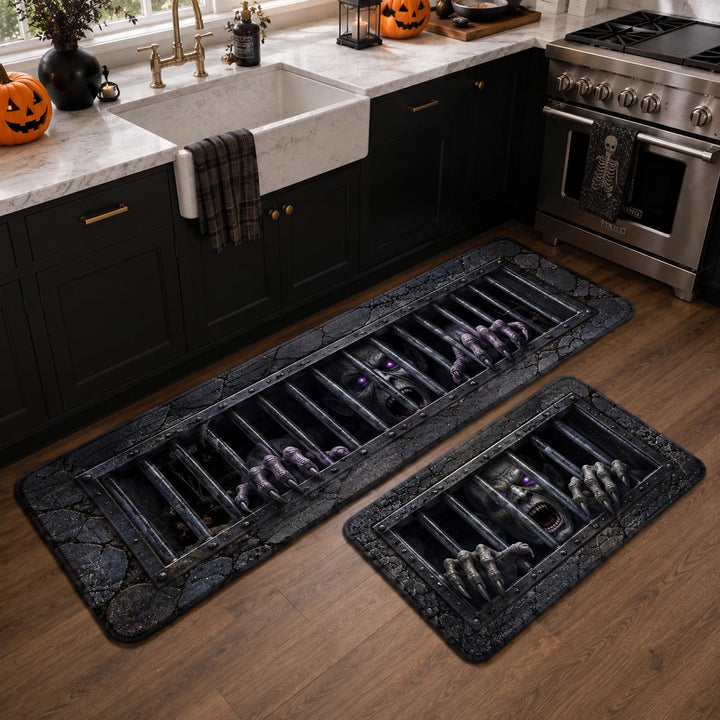 Dungeon Howl Kitchen Rug Set