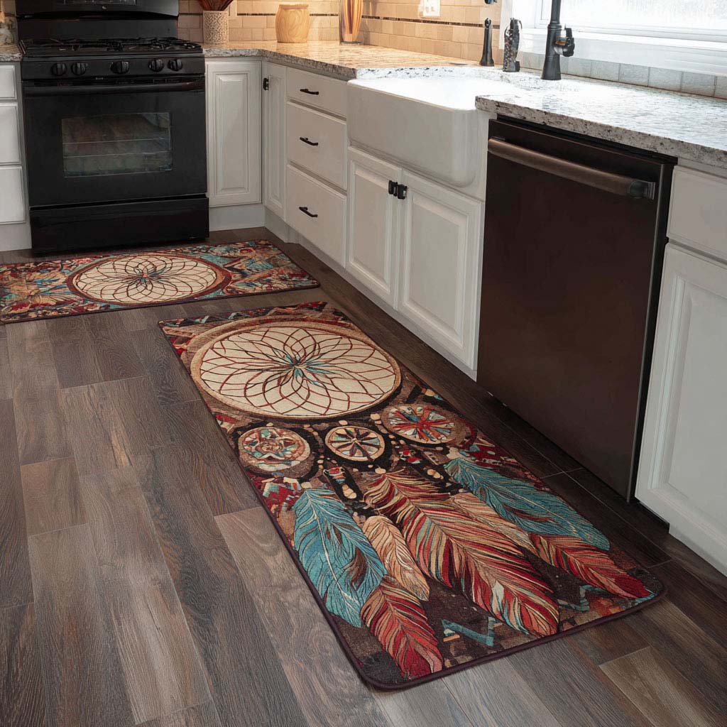 Earth Echo Kitchen Rug Set