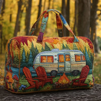 Cozy Camper Quilted Duffle Bag