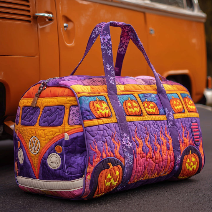 Haunted Van Quilted Duffle Bag