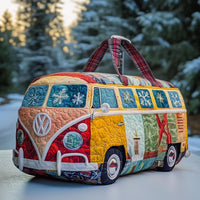 Snowflake Van Quilted Duffle Bag