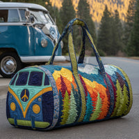 Bohemian Chic Quilted Duffle Bag