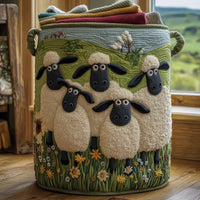 GFTONL5881 Quilted Laundry Basket