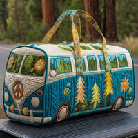 Peace Van Quilted Duffle Bag