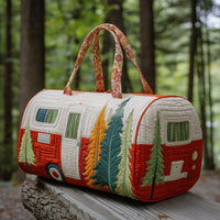 Camping Trailer Quilted Duffle Bag