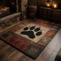 Hearth Paw Quilted Area Rug