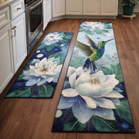 Hummingbird Dream Kitchen Rug Set