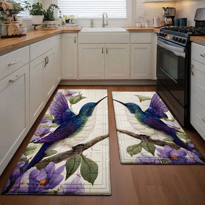 Hummingbird Spirit Kitchen Rug Set