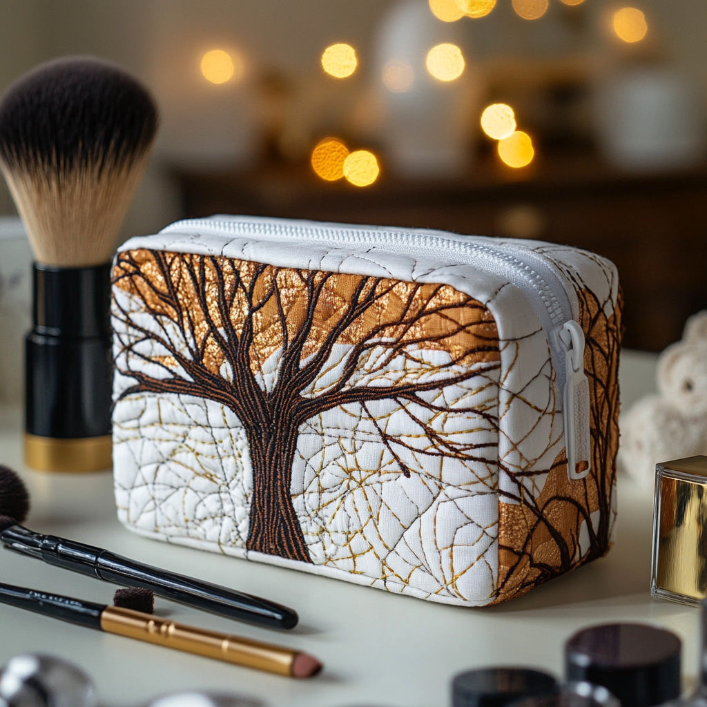 Infinite Canopy Quilted Cosmetic Bag