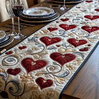 LovingLayersQuiltedTableRunnerNCU0DV2735 Quilted Table Runner