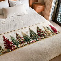 Noel Forest Quilted Bed Runner