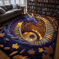 Novel Retreat Quilted Area Rug