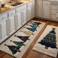 Pine Scented Kitchen Rug Set