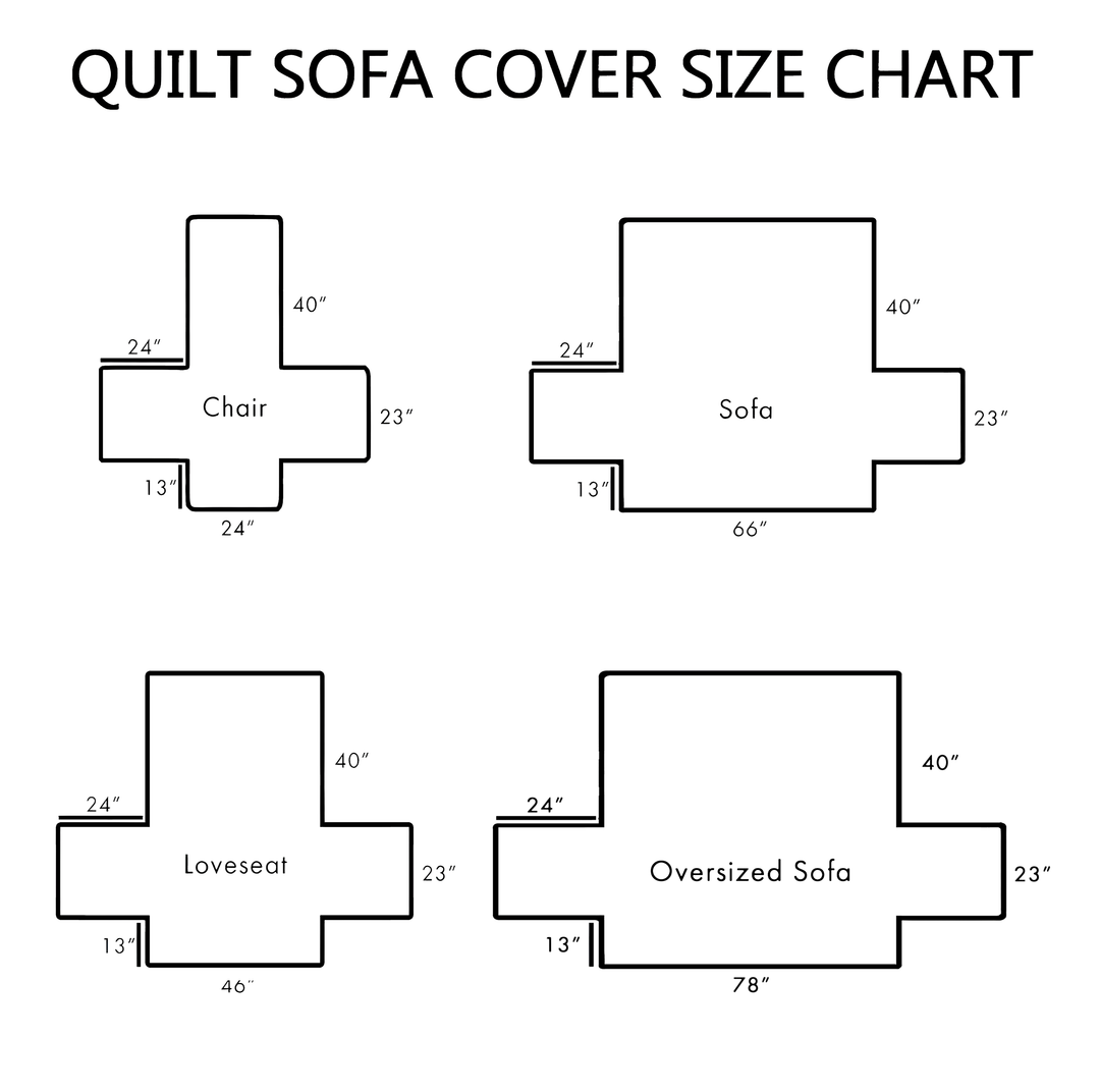 Tribal Horizon Quilted Sofa Cover