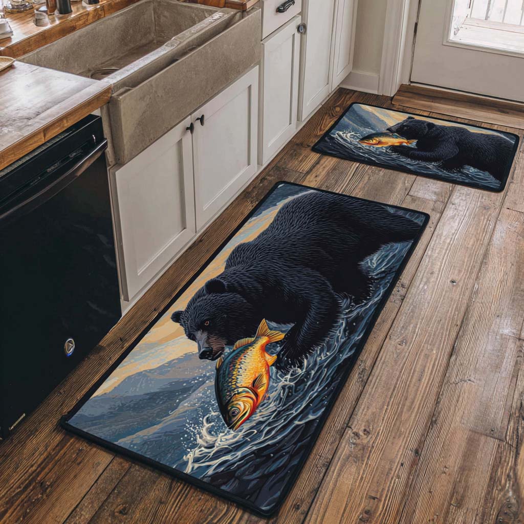 River Hunt Kitchen Rug Set