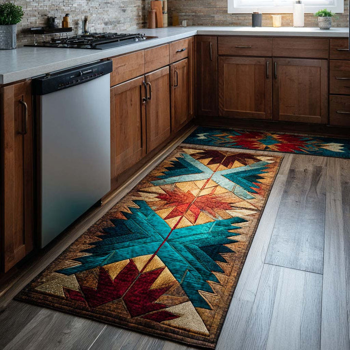 Rustic Charm Kitchen Rug Set