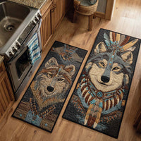 Sacred Howl Kitchen Rug Set
