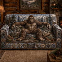 Sasquatch Siesta Quilted Sofa Cover