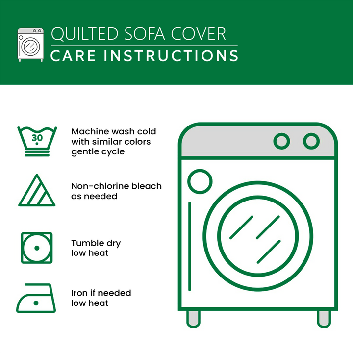 Pet Paw Quilted Sofa Cover