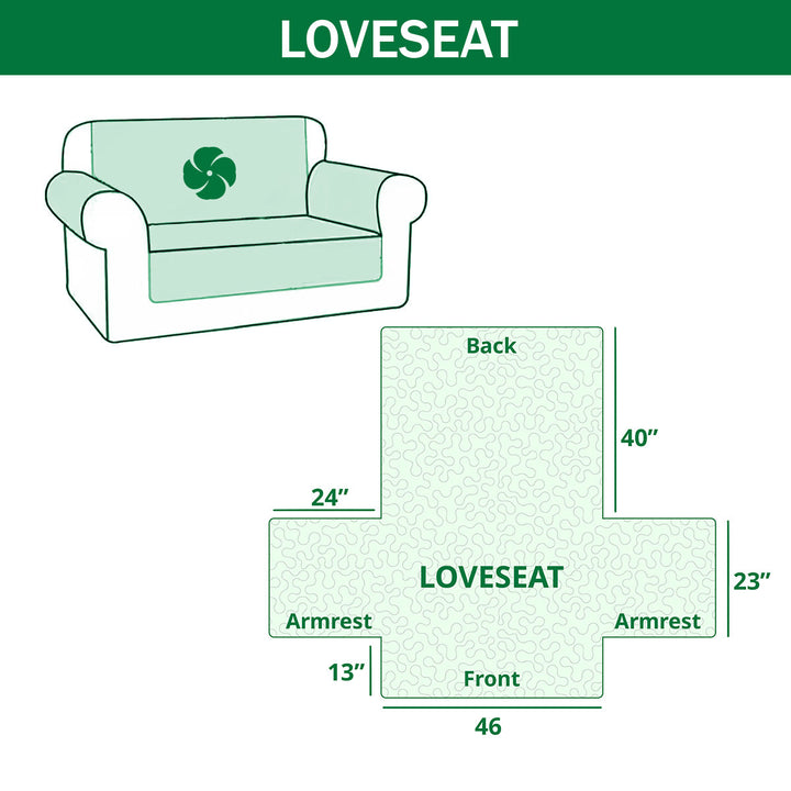 Pet Paw Quilted Sofa Cover