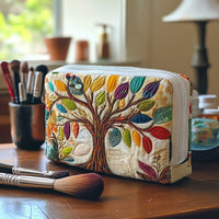 Spirit Grove Quilted Cosmetic Bag