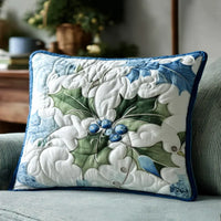Moonlit Bells Quilted Cushion Cover