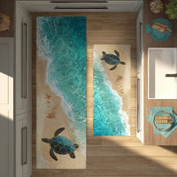Tidal Journey Kitchen Rug Set