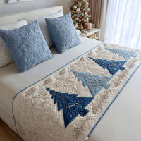 Festive For Christmas Quilted Bed Runner