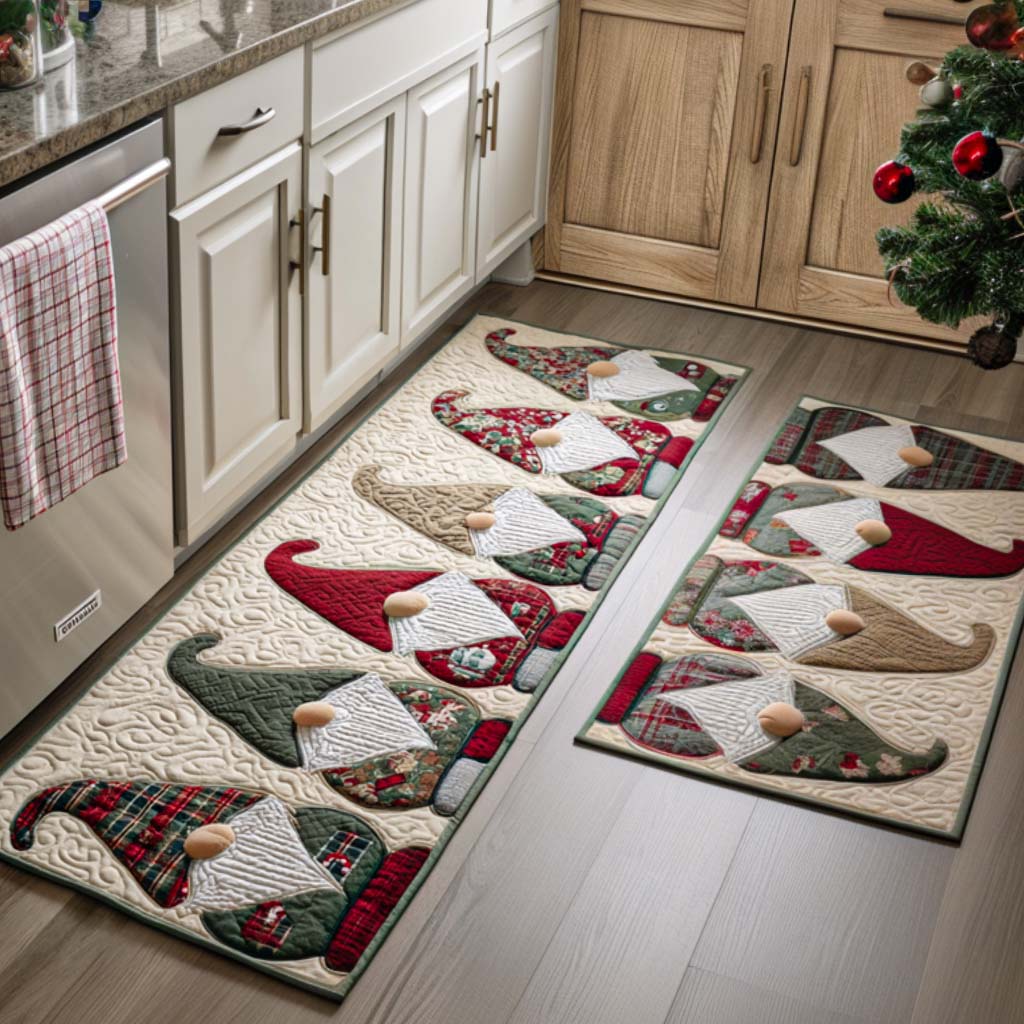 Christmas Eve Kitchen Rug Set